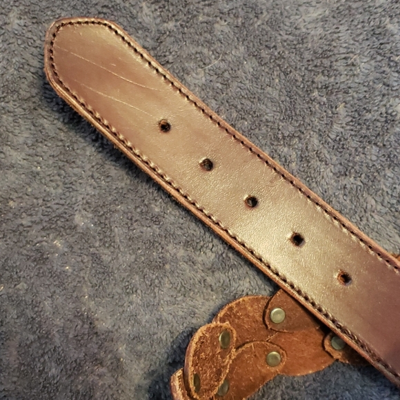 Leather Brown Belt - Picture 5 of 5